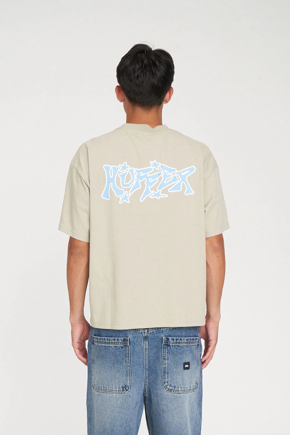 BLOCK CROP TEE 220/INDY MOONROCK - Image 3