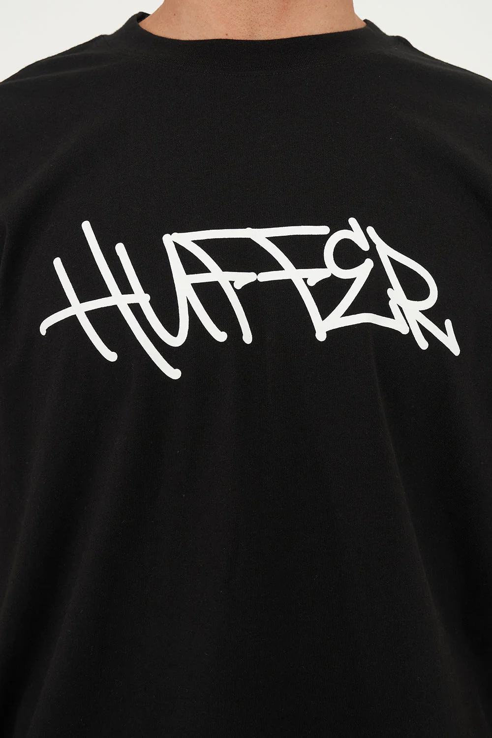 BLOCK TEE 220/WAVES BLACK - Image 3