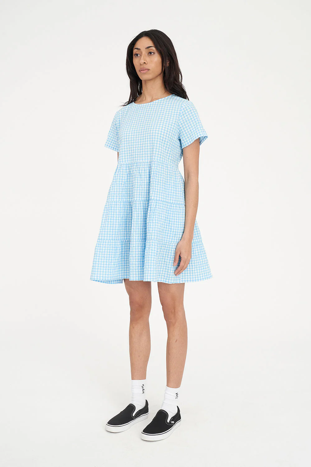 CATALINA MILLY DRESS BLUE/CHALK - Image 3