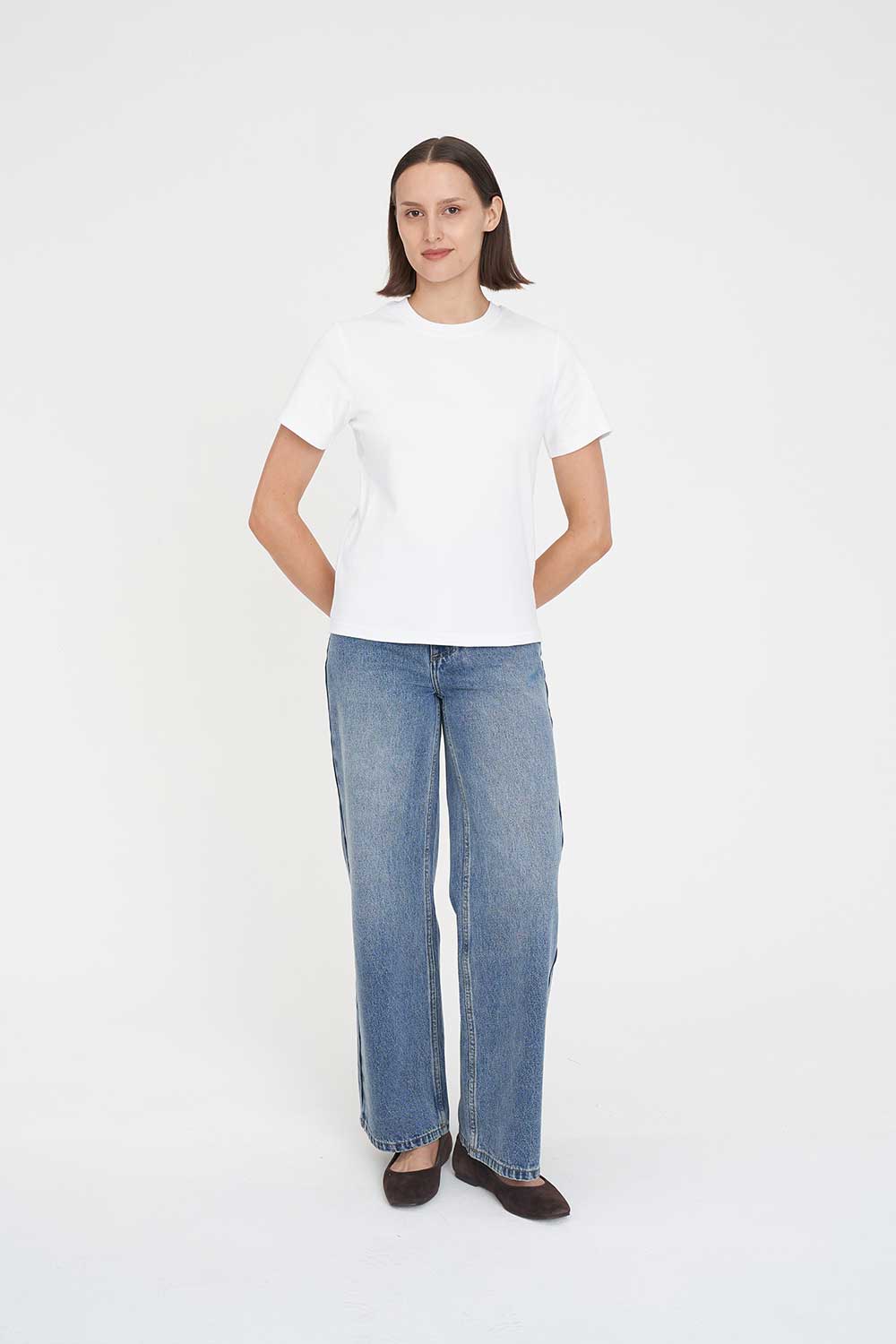 CLASSIC EVERYDAY TEE/3BALL WHITE - Image 3