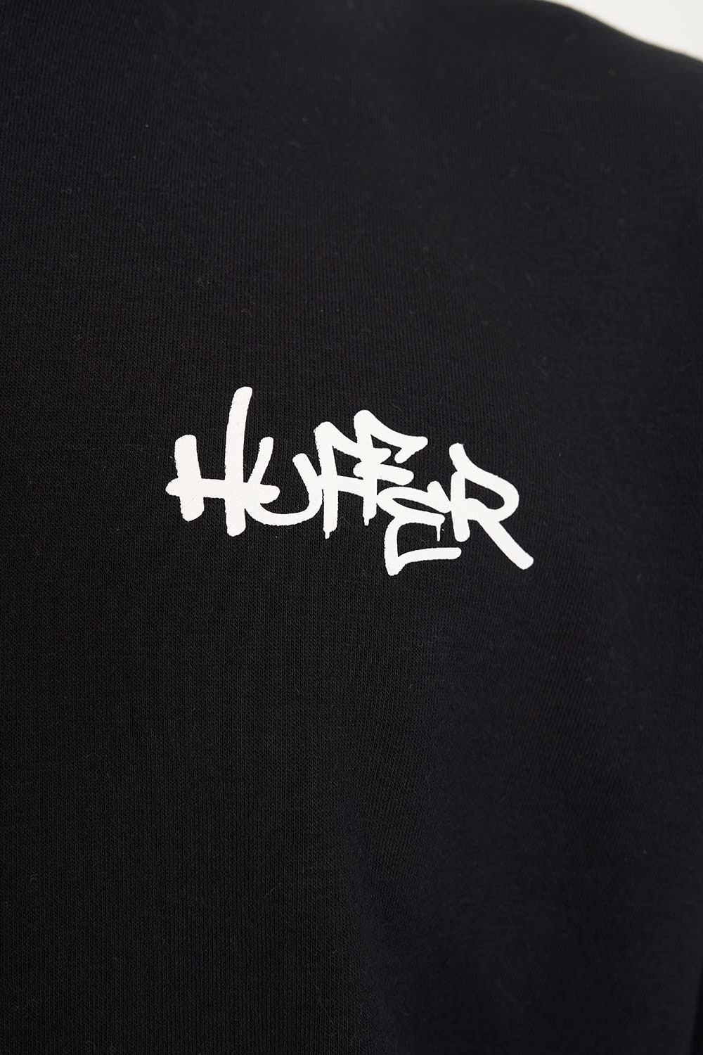 MENS SATURDAY HOOD/ETCHING BLACK - Image 3