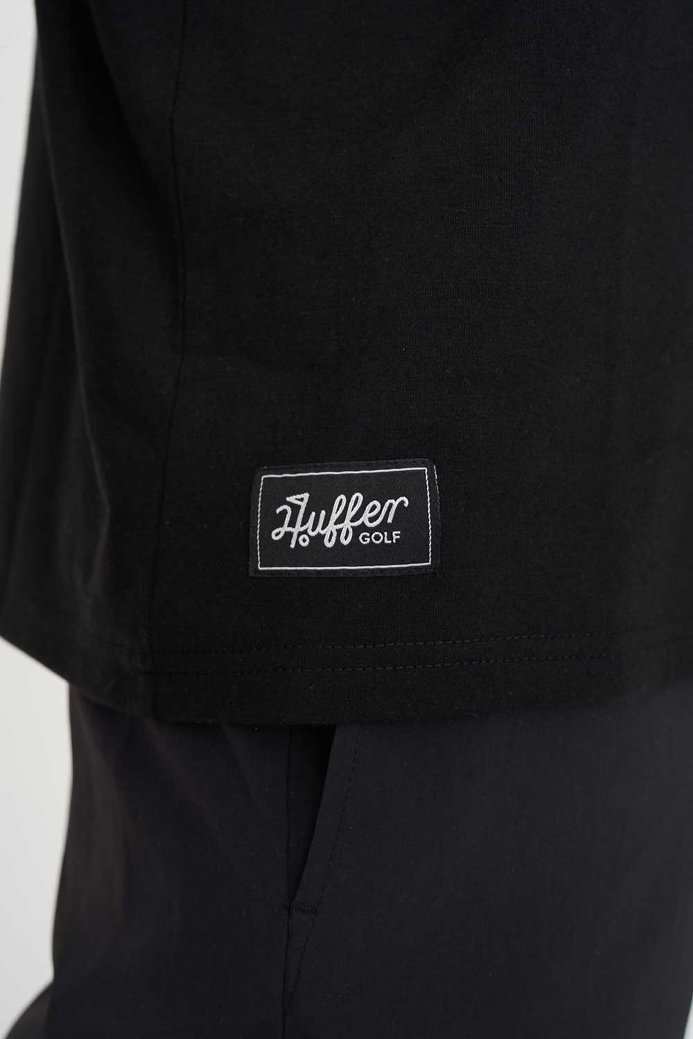 TECH PANEL SS POLO BLACK/CHALK - Image 6