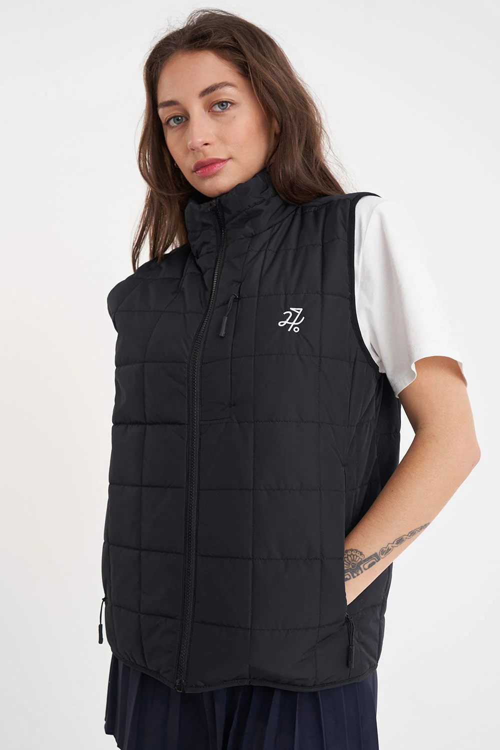 WOMENS LOW LOFT VEST/PAR 97 BLACK - Image 3